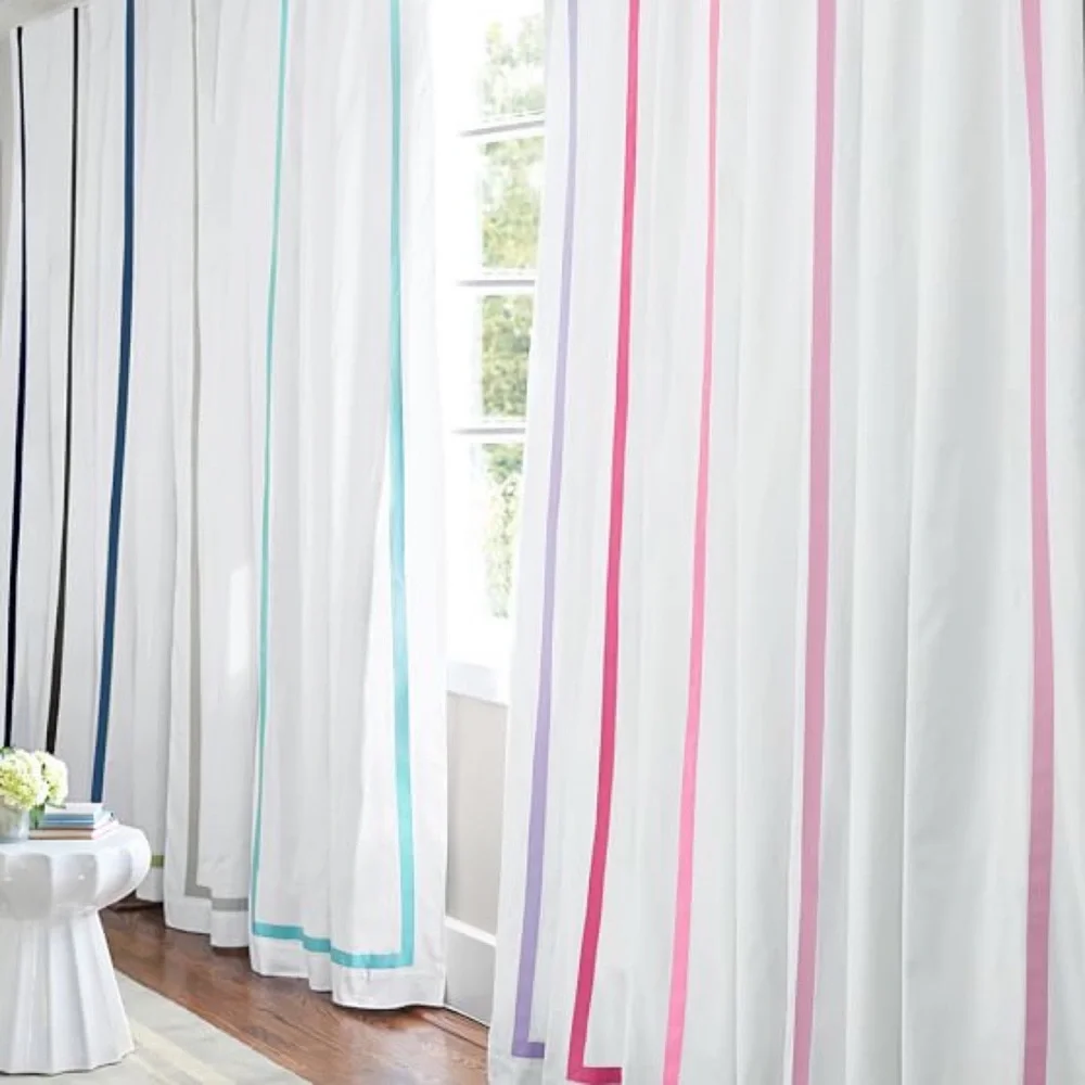 Pottery Barn Teen Suite Ribbon Blackout Curtain